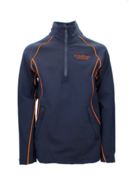 Sports 1/4 zip mid-layer